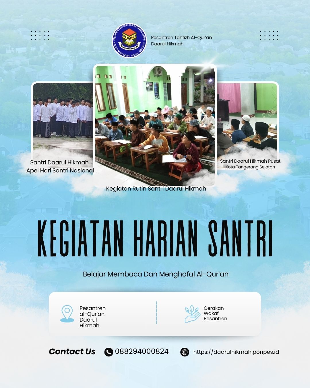 Kegiatan Harian Santri