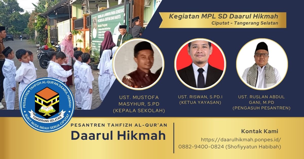 MPLS SD Daarul Hikmah Terpadu Tahun Ajaran 2026/2027