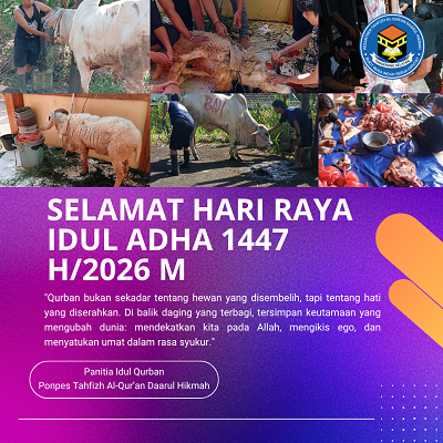 Kegiatan Pemotongan Hewan Quran 1447 H/2026 M